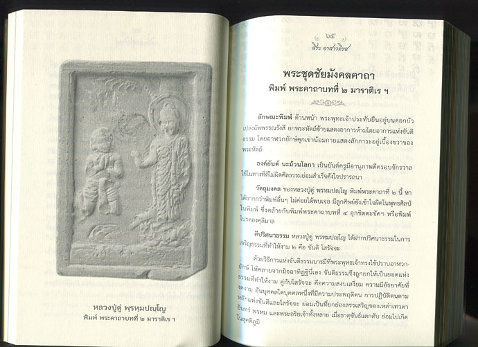 หนังสือ พุทธชัยมังคลคาถา ชัยชนะของพระพุทธเจ้าที่แฝงพุทธานุภาพและปริศนาธรรมแห่งวัตถุมงคล