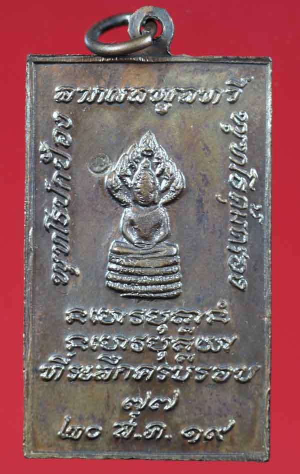 เหรียญรุ่น 100 หลวงปู่ฝั้น อาจาโร วัดป่าอุดมสมพร สกลนคร ปี ๒๕๑๙ 4