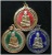 เหรียญลงยา วัดระฆัง ครบชุด (3เหรียญ) หายาก 
