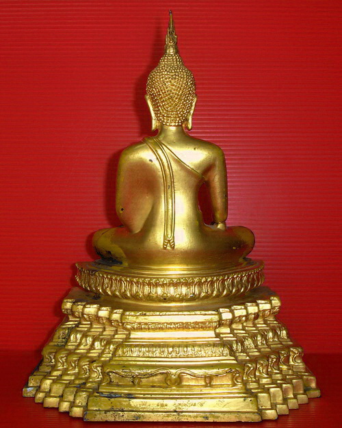 ** หลวงพ่อมงคลบพิตร จ.พระนครศรีอยุธยา หน้าตัก 5 นิ้ว ปิดทองค่ะ **