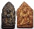 ขุนแผนเนื้อดิน พิมพ์นิยม-พระลือ  เนื้อดำ แช่น้ำมนต์ มาคู่ หลวงปู่สรวง เทวดาเล่นดิน ปี 19 
