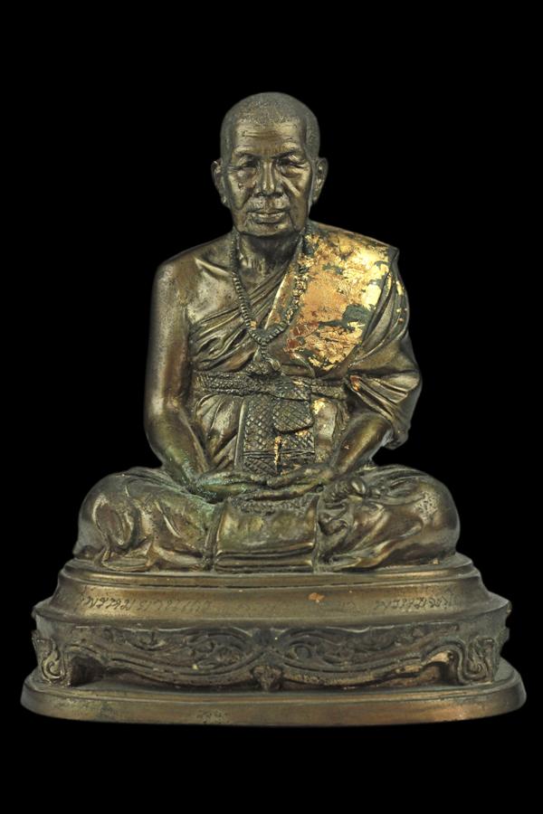 พระบูชาครูบาพรหมมา วัดพระพุทธบาทตากผ้า ป่าซาง ลำพูน