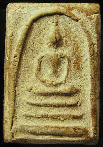 สมเด็จเผ่า ปี2495 พิมพ์เส้นด้าย สร้างโดยพระครูสังฆ์ วัดอินทร์ กทม+ใบรับรองพระแท้