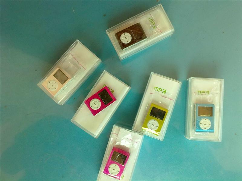 เครื่องเล่น mini MP3 เสียง สเตอริโอ เคาะเดียว