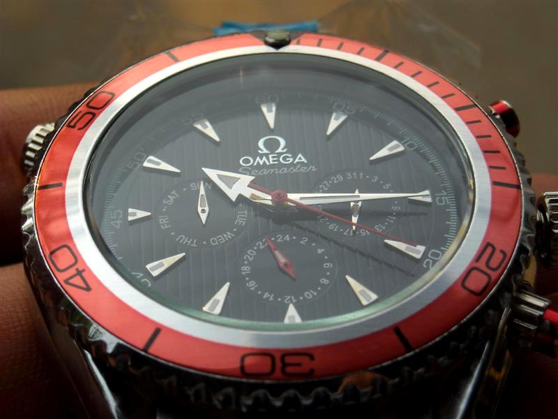 OMEGA SEAMASTER ขอบส้ม