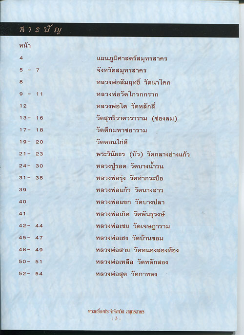 หนังสือ พระเครื่องยอดนิยมประจำจังหวัด สมุทรสาคร