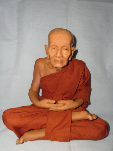 หุ่นขี้ผึ้ง ไฟเบอร์กลาส หลวงปู่ทวด วัดช้างให้