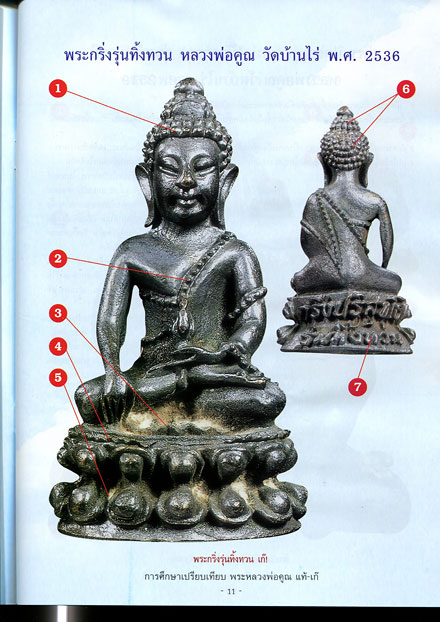 หนังสือ การศึกษาเปรียบเทียบพระ หลวงพ่อคูณ ปริสุทโธ วัดบ้านไร่ แท้- เก๊