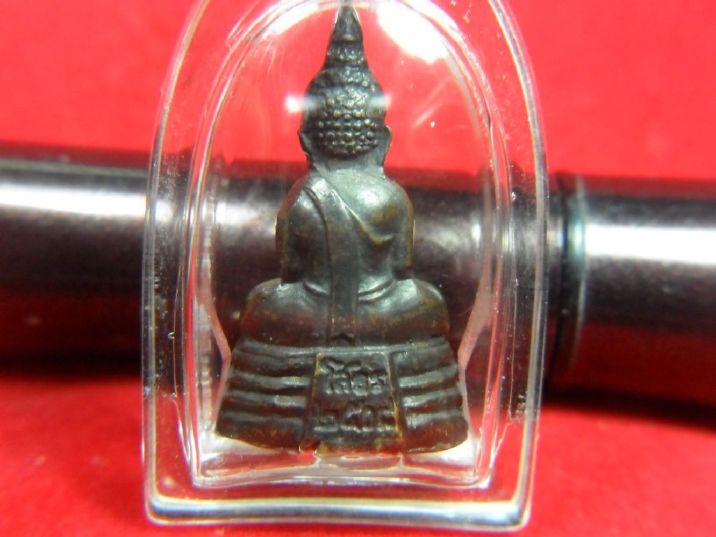 กริ่งรมดำหลวงพ่อโสธร 2508 (พิมพ์พระเล็ก)--หน้าสรพงษ์ ราคาเบาๆ
