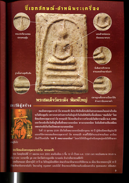 หนังสือ 108 เอกลักษณ์ ตำหนิพระ