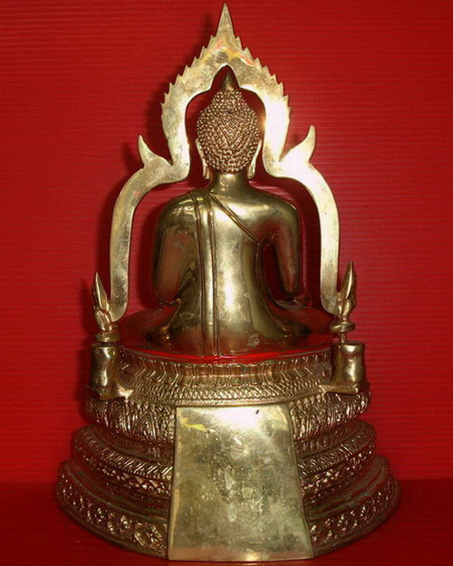 * พระบูชาหลวงพ่อเพชร วัดท่าหลวง จ.พิจิตร กะไหล่ทองลงชาดแดง ซุ้มถอดได้ สวยมากค่ะ *