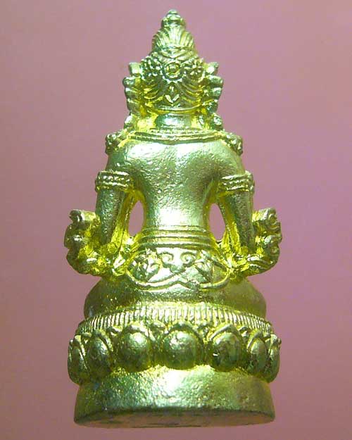 พระกริ่งเจริญพร ๘๙ เนื้อทองทิพย์ หลวงปู่คำบุ จ.อุบลฯ (0353)