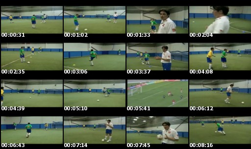 VCD การฝึกทักษะฟุตบอลแบบ brazil