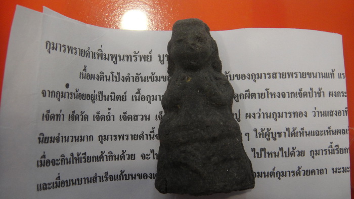 กุมารทองพรายดำ เพิ่มพูนทรัพย์ ลพทองสุข วัดป่ามหาศิริวันภูพาน สกลนคร 