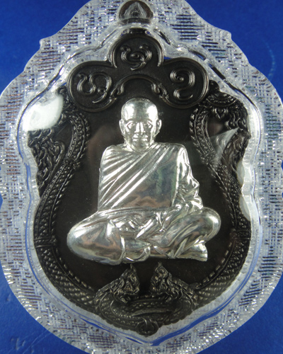 เหรียญเสมารูปเหมือน รุ่นเลื่อนสมณศักดิ์ หลวงปู่เกลี้ยง เตชธัมโม วัดโนนแกด ปี 2552