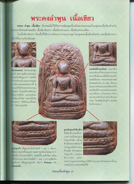 หนังสือ การศึกษาพระเครื่องยอดนิยมประจำจังหวัด ลำพูน