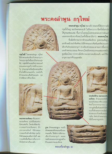 หนังสือ การศึกษาพระเครื่องยอดนิยมประจำจังหวัด ลำพูน