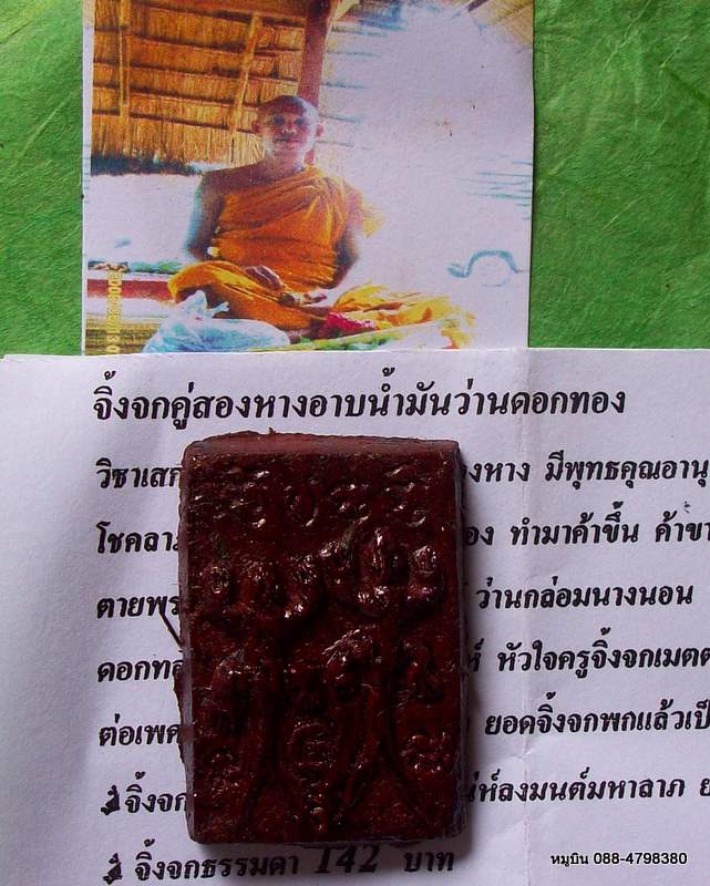 หมูบิน_บ้านนา/จิ้งจกคู่ สองหางอาบน้ำมันว่านดอกทอง ดีเด่นด้านเมตตา ลาภลอย