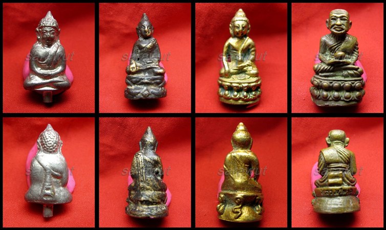 พระวัดใจเคาะเดียว 4 องค์ เอา FB ครับ ชุดที่ 6 ไม่ทราบที่