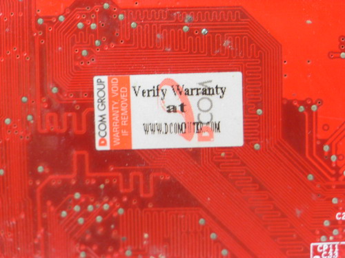 เปิดประมูลขายการ์ดจอ ASUS 128M. A9550 ประกัน Verily Warranty at