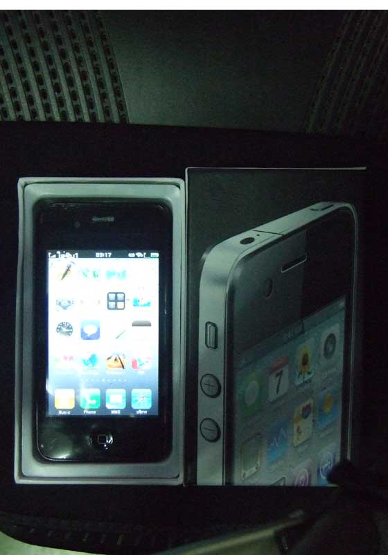 iphone4 จีน เคาะเดียว wifi