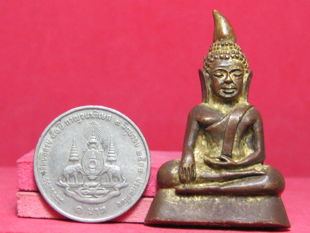 พระท่ากระดานเสาร์๕เนื้อทองระฆัง วัดบ้านถ้ำ จ.กาญจนบุรี