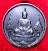 เหรียญพระแก้วมรกต ทรงเครื่องทรงฤดหนาว ฉลองกรุงเทพ200ปี พ.ศ.2525 ทองแดงรมดำ เคาะเดียว