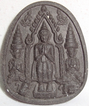 พระยอดขุนพลรุ่นแรก หลวงปู่นาม วัดน้อยชมภู่ สุพรรณบุรี (เคาะเดียว)