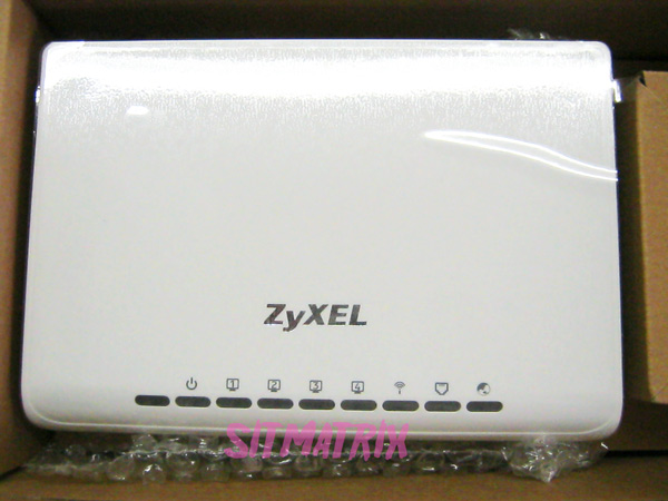 Modem ADSL มี Wiresslan ไร้สาย (มีเสาให้ 2 เสา 2 แบบ) ยี่ห้อ Zyxel รับประกันของใหม่ ไม่ผ่านมือ
