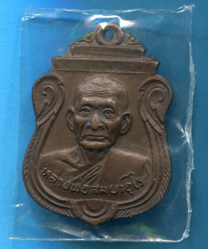 เหลียญหลวงพ่อสม วัดดอนบุผาราม   รุ่นโดดร่ม สวมสวม