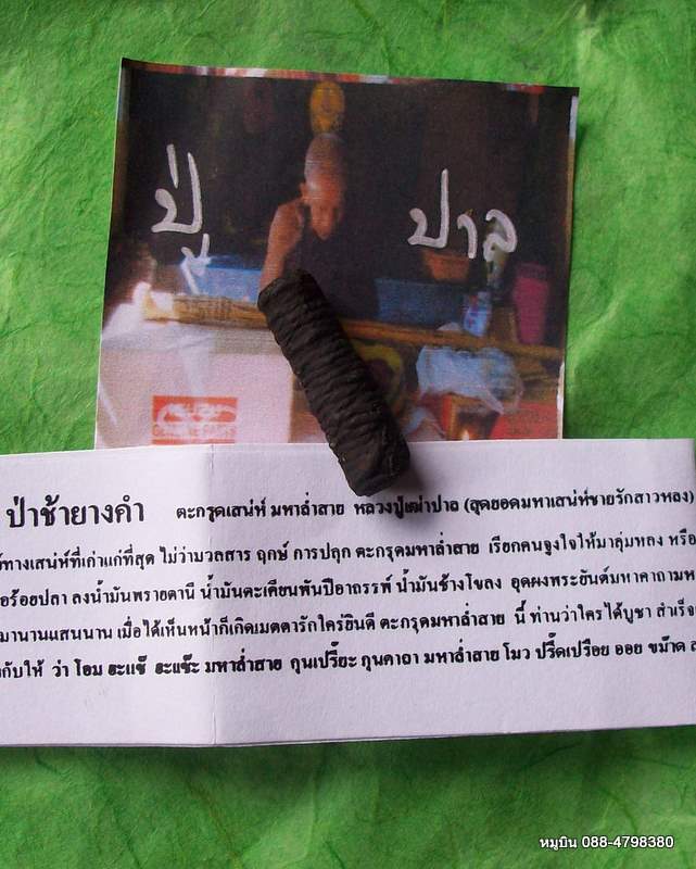 หมูบิน_บ้านนา/ตะกรุดมหาล่ำสาย (ชายรักสาวหลง) หลวงปู่ปาล