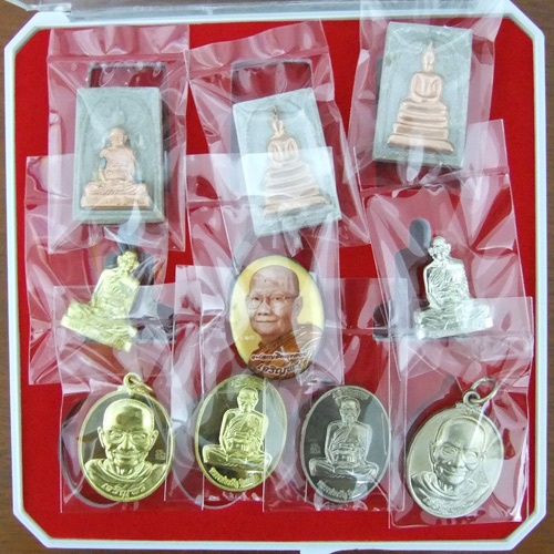 กรรมการเล็ก หลวงพ่อจรัญ วัดอัมพวัน รุ่นเจริญพร เลขที่ ๔๑๐
