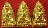 หลวงปู่ทวด พิมพ์เตารีดใหญ่ 3 องค์ เนื้อเปียกทอง วัดในหาน อ.นอง อ.ทอง อ.สุภา ร่วมปลุกเสก ปี 36