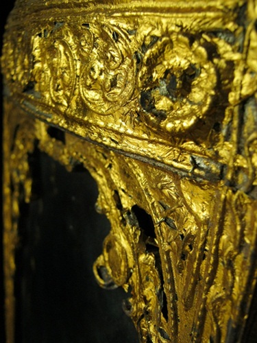 ตู้พระโบราณ ของเก่าปิดทองเดิมๆเคาะเดียว