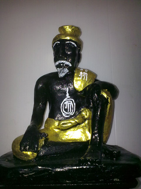 ลดราคา ฤาษีนารอท เนื้อดินลงรัก 5 นิ้ว ราคาพิเศษ-รายได้ทั้งหมดทำบุญ