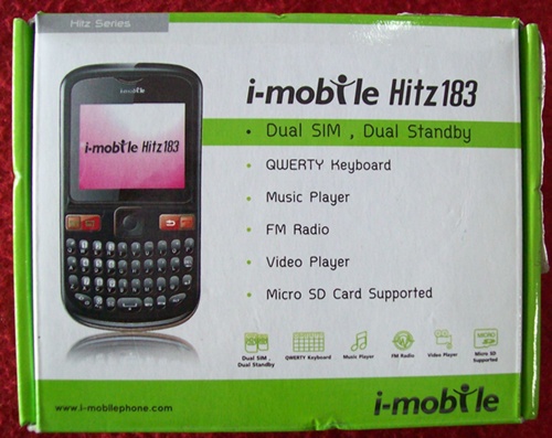 โทรศัพท์มือถือ i-mobil รุ่นHitz183 ****มือสองสภาพเต็ม100*อุปกรณ์ครบชุด