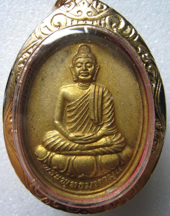 เหรียญหลวงปู่เนย วัดป่าโนนแสนคำ  หลังพระพุทธมหามุนี    ปี 48 