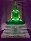 พระบูชา "หลวงพ่อโสธร" องค์สีเขียวฝัง "พระแก้วมรกรต" ขนาดฐาน กว้าง7 นิ้ว สูง 9 นิ้ว หน้าตัก 5 นิ้ว