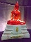 พระบูชา "หลวงพ่อโสธร" องค์สีแดงฝังด้วย "พระแก้วมรกรต" ขนาดฐาน กว้าง7 นิ้ว สูง 9 นิ้ว หน้าตัก 5 นิ้ว