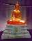 พระบูชา "หลวงพ่อโสธร" องค์สีส้มฝัง "พระแก้วมรกรต" ขนาดฐาน กว้าง7 นิ้ว สูง 9 นิ้ว หน้าตัก 5 นิ้ว