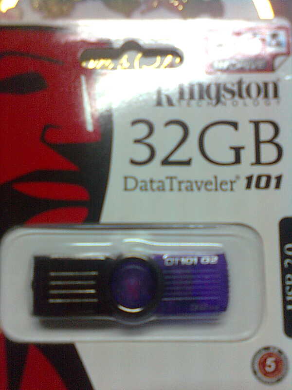 	 		   	 แฟลชไดร์ฟKingston 32GB