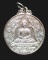 หลวงปู่ฝั้น อาจาโร รุ่น 72 พระแก้วมรกต กระหลั่ยเงิน พ.ศ.2518