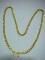 สร้อยเเขวนพระ 1 ห่วงทำจากเหรียญสตางค์ ลายผ่าหวาย 270 บาท