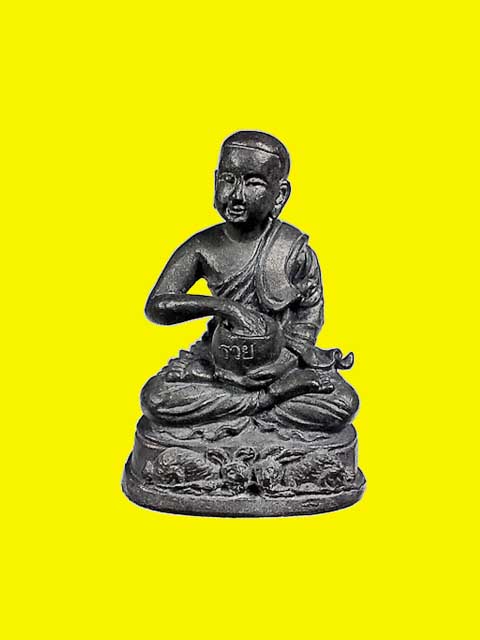***พระสีวลีจกบาตรลอยองค์ รุ่น "ไหว้ครู ๒๕๕๔" เนื้อตะกั่ว ครูบากฤษณะ อินทวัณณโน ***แจกกรรมการไม่มีวาง