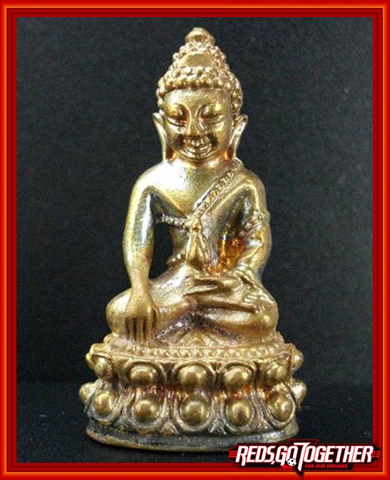 พระกริ่งโฆสปัญโญ หลวงปู่คำพันธ์ ปี45 เนื้อทองแดง