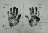 ผ้ายันต์สกรีนรอยมือ ล.พ.มหาโพธิ์ วัดคลองมอญ