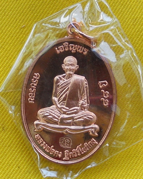 เหรียญเจริญพร หลวงพ่อคง วัดเขากลิ้ง