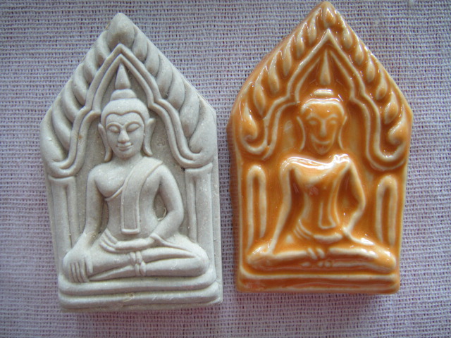 ขุนแผนหลวงปู่ทิม วัดพระขาว + ขุนแผนเคลือบ วัดใหญ่ชัยมงคล อยุธยา ปิดไม่แพง