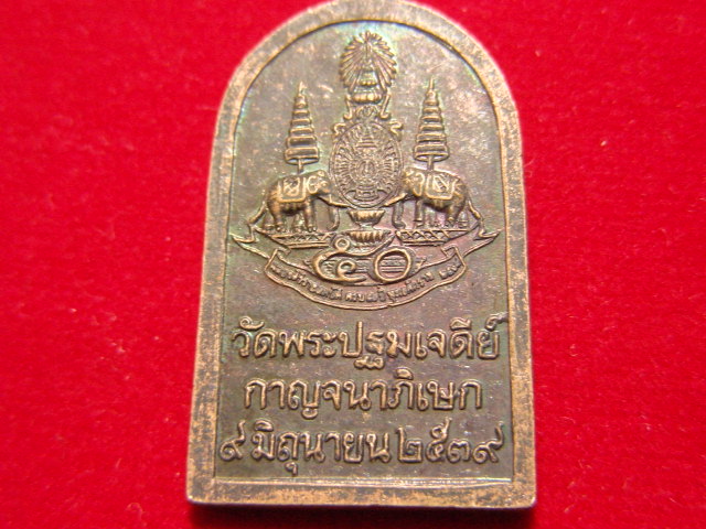 "จ่าสันต์" แดงเคาะเดียว/เหรียญพระร่วงโรจนฤทธิ์  วัดพระปฐมเจดีย์กาญจนาภิเษก