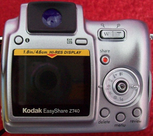  	 กล้องดิจิตอล Kodakรุ่นEasyShare Z740 **รอบนี้ลดสุดสุดกันไปเลยครับ***ไม่ต้องต่อ